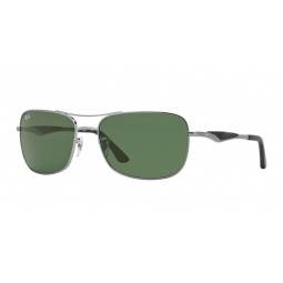 RAY-BAN RB 3515 ESPEJO PLATA POLARIZADO