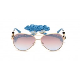 GUESS GU 7641 32W DORADA/AZUL 2