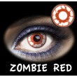 RED ZOMBIE- LENTES CONTACTO FANTASÍA DÍA